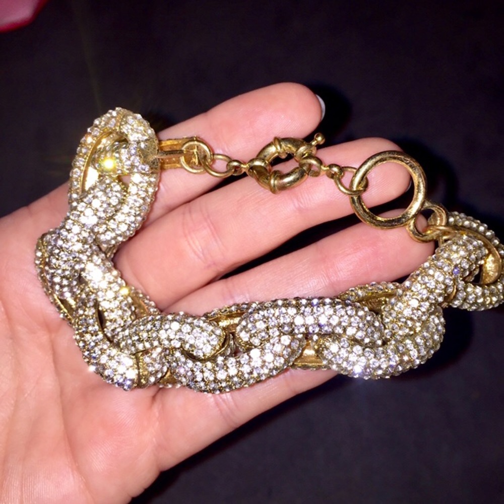 Gold Studded Bracelet